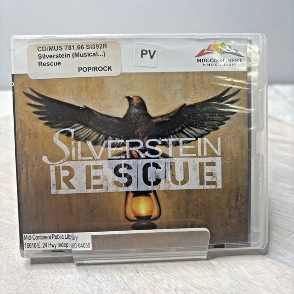 Other - Silverstein – Rescue (CD, 2011, Hopeless Records, Post-Hardcore/Emo Rock)